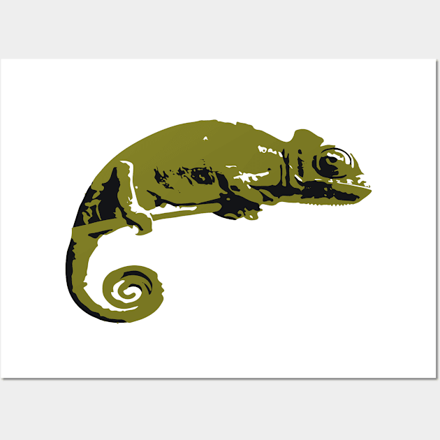 Chameleon Wall Art by Heartfeltarts